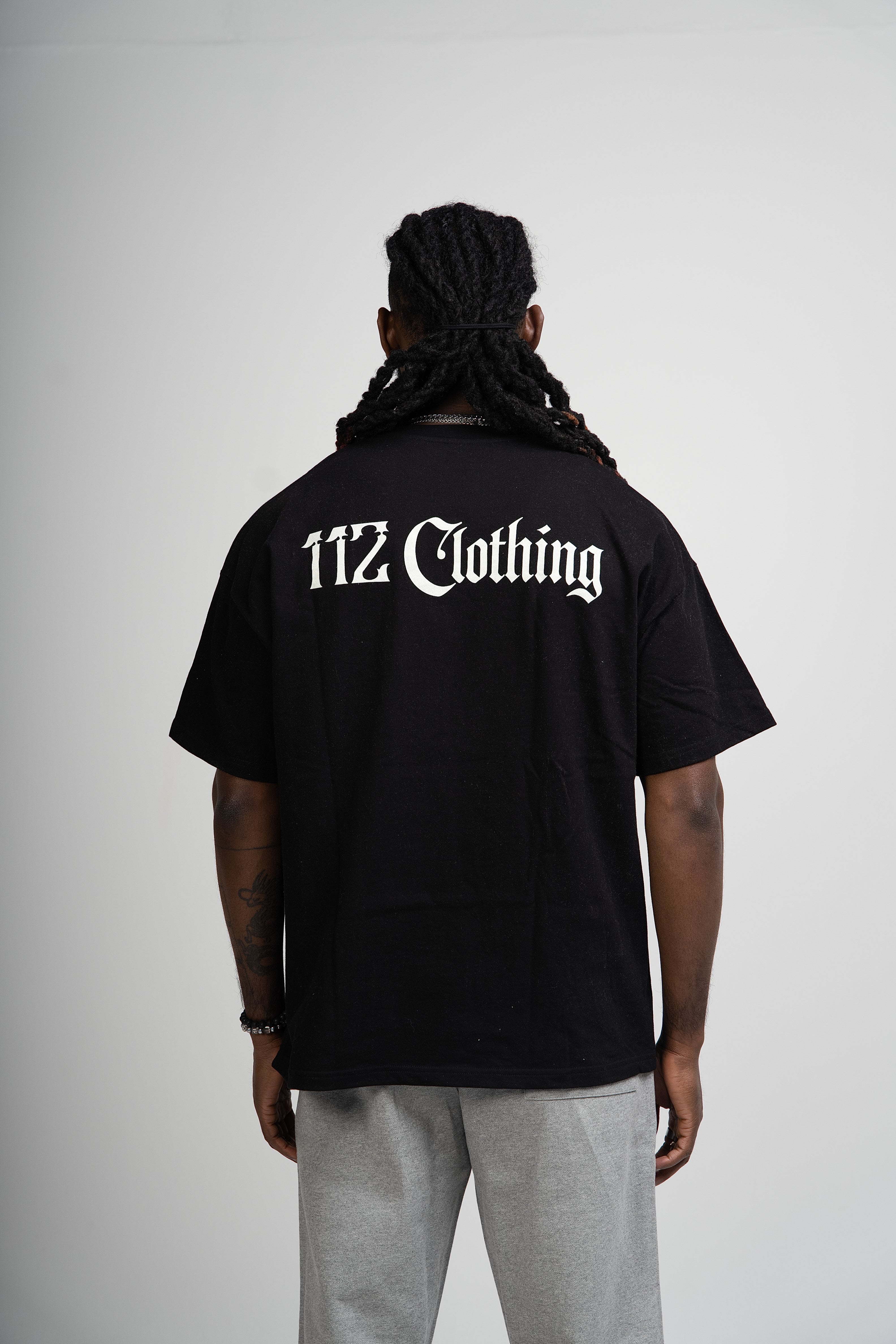 Crow Black 112 Boxy Oversized Tee