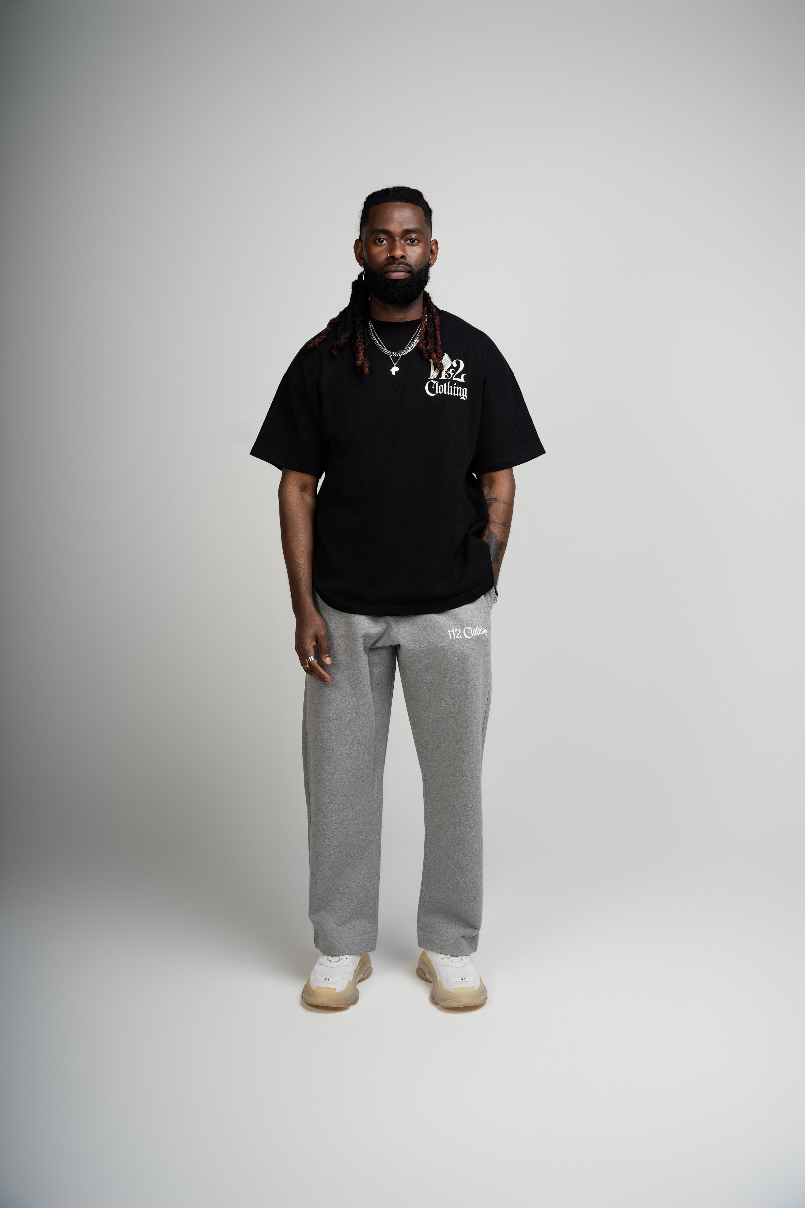 Crow Black 112 Boxy Oversized Tee