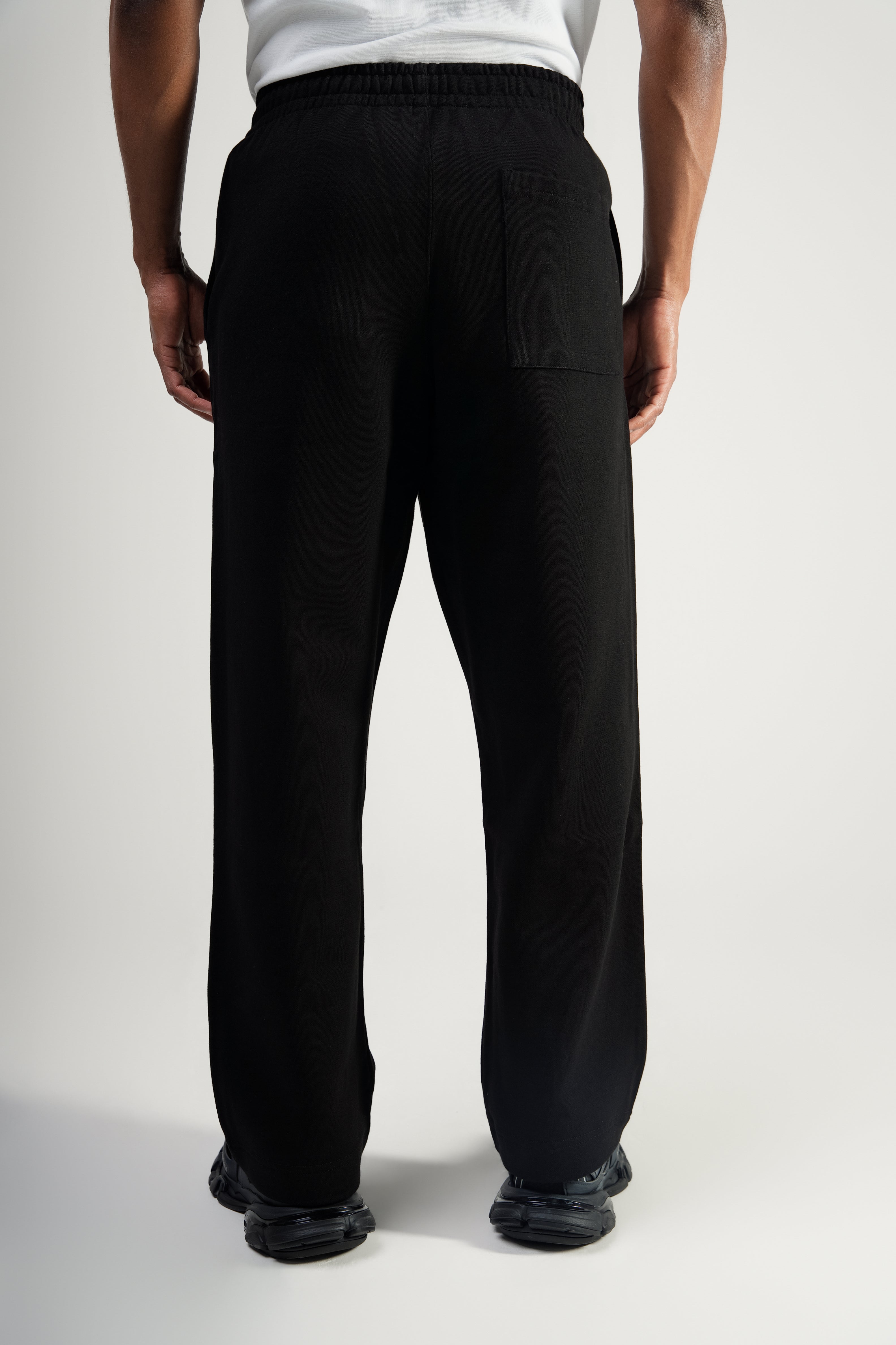Black 112 Straight Leg Trousers