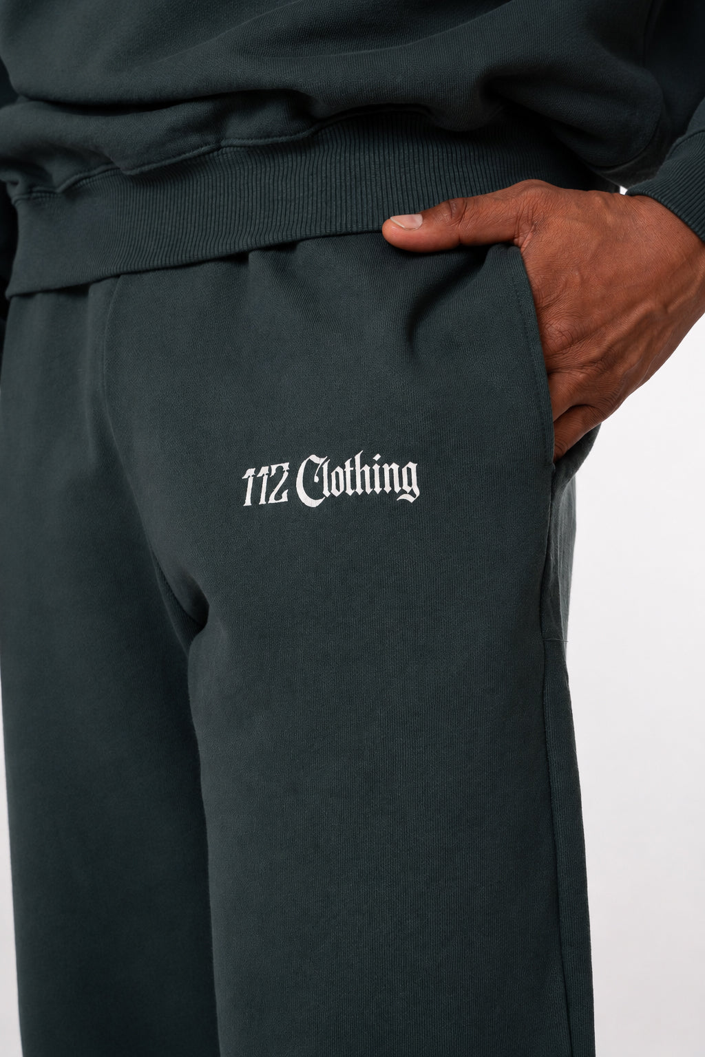 Wild Green Heavyweight Sweat Pants