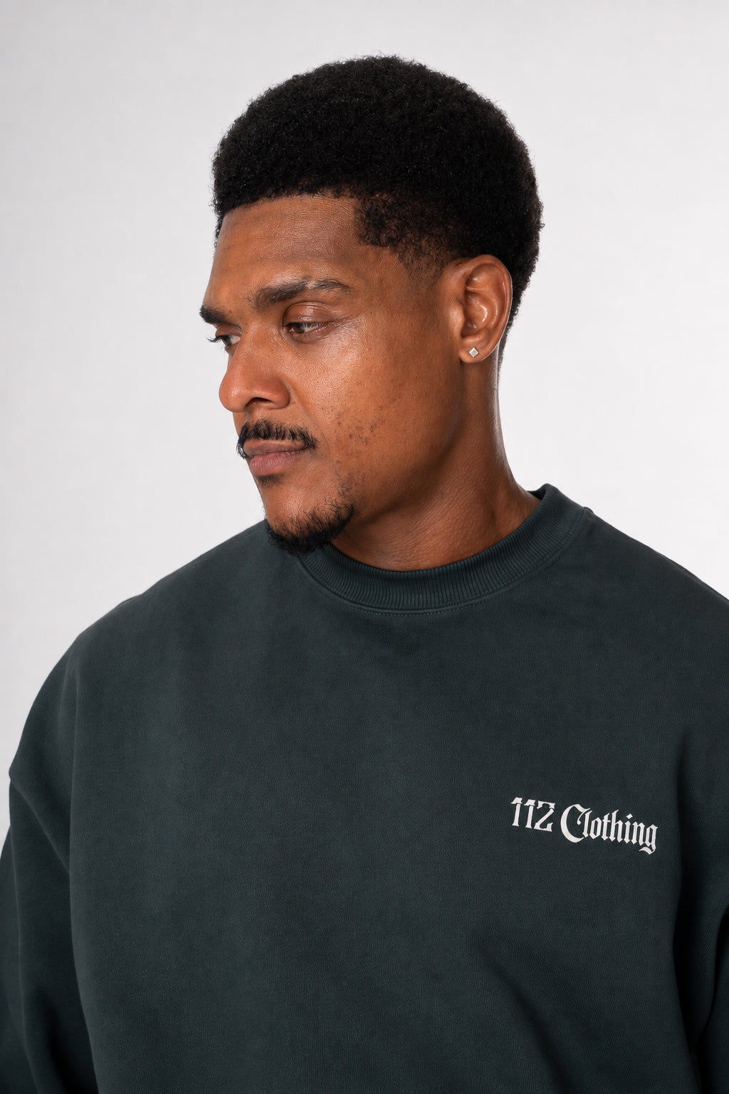 Wild Green Crew Neck Sweatshirt